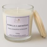 Vela Aromática Vanilla e Amêndoas 150gr